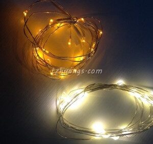 5m 50-Light Battery Operated LED White Ultra Thin Wire