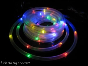 50LED Solar LED Rope Light, Multi-color