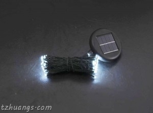 100 LED solar christmas light,LED solar string light.Solar holiday light