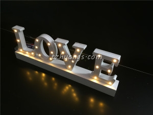 LED Battery Decoration Light WOOD LOVE LIGHT 2